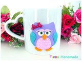 Cană 3D "Bufniță" - Tinna Handmade