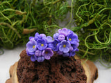 Cercei Flori de Liliac - Tinna Handmade