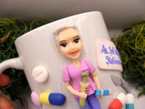 Cană personalizată 3D "Asistentă medicală"