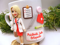 Cană personalizată 3D "Asistent Șef"