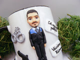 Cană personalizată 3D Polițist