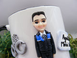 Cană personalizată 3D Polițist