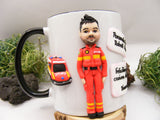 Cană personalizată 3D Pompier SMURD