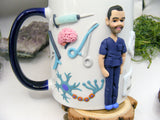 Cană personalizată 3D Doctor | Chirurg Neurolog