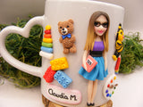 Cană  personalizată 3D Educatoare