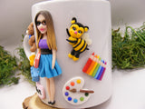 Cană  personalizată 3D Educatoare