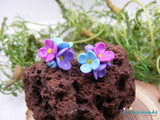 Cercei Trei Floricele | multiple variante culori