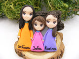 Magnet personalizat "Trei prietene | surori"
