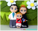 Magnet personalizat "Familie mea"