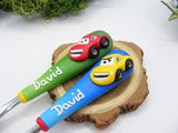 Set 2 tacâmuri personalizate Mașinuțe/Cars