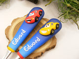 Set 2 tacâmuri personalizate Mașinuțe/Cars