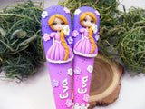 Set tacâmuri personalizate Prințese - Rapunzel
