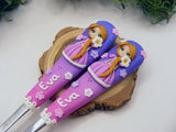 Set tacâmuri personalizate Prințese - Rapunzel