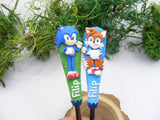 Set tacâmuri personalizate Sonic și prietenii lui