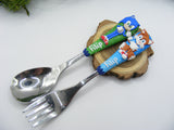 Set tacâmuri personalizate Sonic și prietenii lui