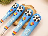 Set cană/tacâmuri personalizate Fotbal