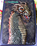 Jurnal personalizat "Dragon" - Tinna Handmade