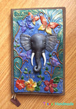 Jurnal personalizat "Elefant" - Tinna Handmade
