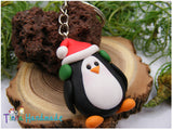 Breloc Pingu - Tinna Handmade