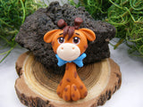 Mărțișor | Broșă Girafă - Tinna Handmade