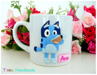 Cană personalizată 3D "Bluey Dog" - Tinna Handmade