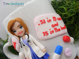 Cană personalizată 3D "Doamna Doctor" | Medic de Familie - Tinna Handmade