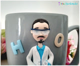 Cană personalizată 3D "Inginer chimist" - Tinna Handmade