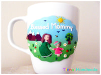 Cană personalizată pentru mama - Tinna Handmade