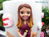 Cană personalizată 3D "Asistentă medicală" | Pediatrie - Tinna Handmade