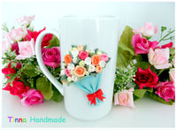 Cană personalizată 3D "Buchet cu flori" - Tinna Handmade