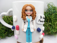 Cană personalizată 3D "Doamna Doctor" | Medic generalist - Tinna Handmade