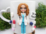 Cană personalizată 3D "Doamna Doctor" | Medic generalist - Tinna Handmade