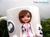 Cană personalizată 3D "Doamna Doctor" | Ginecolog - Tinna Handmade