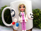 Cană personalizată 3D "Doamna Doctor" | Ginecolog - Tinna Handmade
