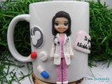 Cană personalizată 3D "Doamna Doctor" | Ginecolog - Tinna Handmade