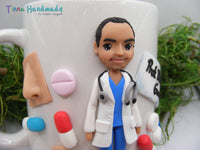 Cană personalizată 3D "Medic ORL" - Tinna Handmade
