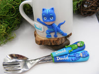 Cană 3D personalizată "Eroi în pijamale" - Tinna Handmade
