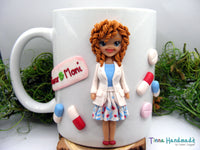 Cană personalizată 3D "Farmacistă" | variantă - Tinna Handmade