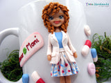 Cană personalizată 3D "Farmacistă" | variantă - Tinna Handmade