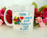 Cană personalizată "Mesaj" | Educatoare sau învățătoare - Tinna Handmade