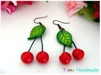Cercei Cireșe - Tinna Handmade
