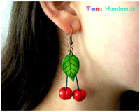 Cercei Cireșe - Tinna Handmade