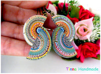 Cercei Retro - unicat - model II - Tinna Handmade