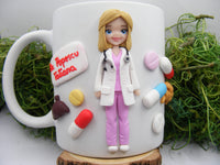 Cană personalizată 3D "Doamna Doctor" | Chirurgie Generală - Tinna Handmade