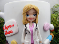 Cană personalizată 3D "Doamna Doctor" | Chirurgie Generală - Tinna Handmade