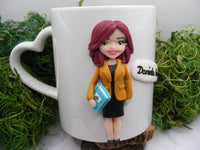 Cană  personalizată "Doamna Învățătoare" - Tinna Handmade