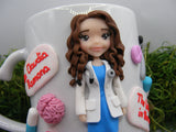 Cană personalizată 3D "Doamna Doctor" | Neurologie - Tinna Handmade