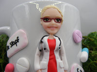 Cană personalizată 3D "Doamna Doctor" | Medic de Familie - Tinna Handmade