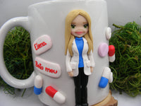 Cană personalizată 3D "Farmacistă" - Tinna Handmade