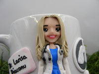 Cană personalizată 3D "Doamna Doctor" | Pneumolog - Tinna Handmade